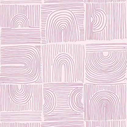 Pink Geometric Peel and Stick Wallpaper Boho Geometric Wallpaper for Bathroom Bedroom 17.7''x118'' Abstract Art Deco Wallpaper Removable Prepasted Pink Contact Paper for Cabinets Drawers