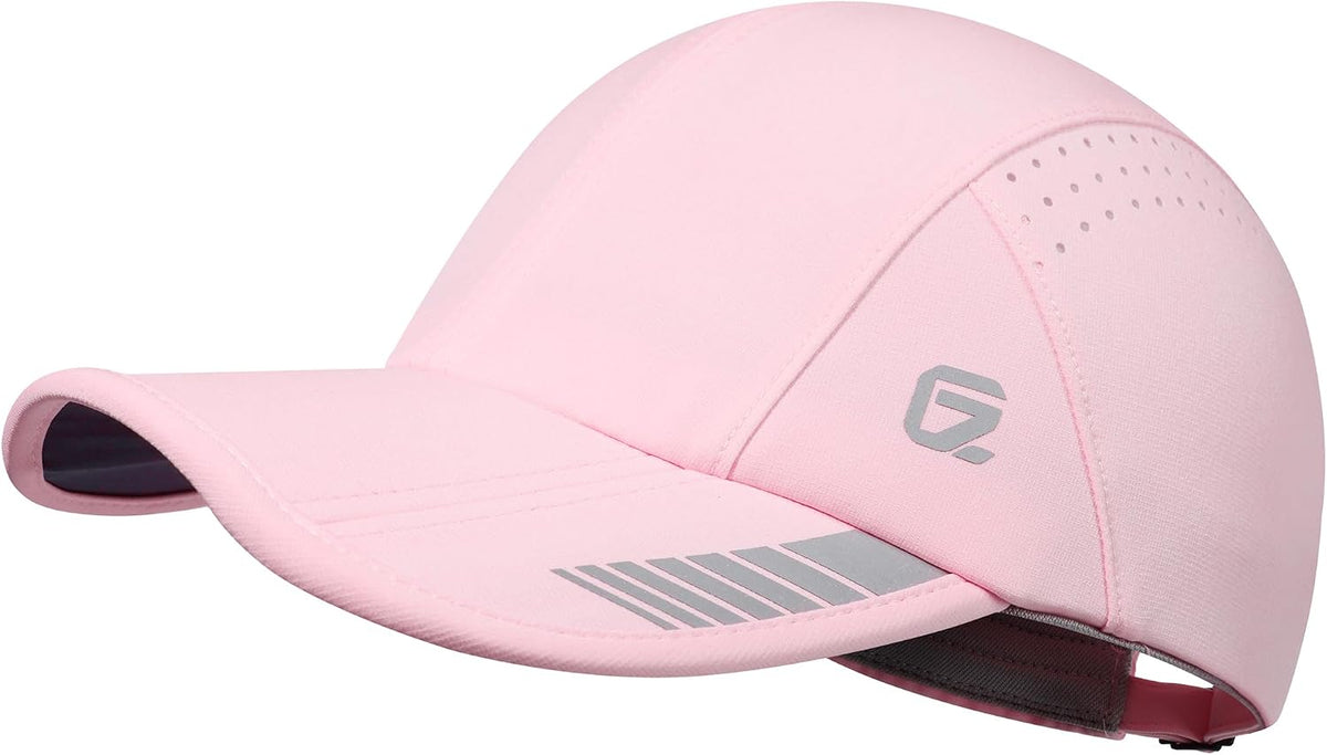 UPF 50+ Foldable Sport Cap, Breathable and Reflective, Unisex Design for Golf, Tennis, Running and Travel
