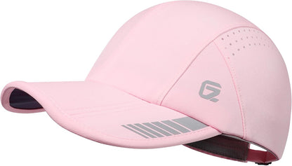 UPF 50+ Foldable Sport Cap, Breathable and Reflective, Unisex Design for Golf, Tennis, Running and Travel