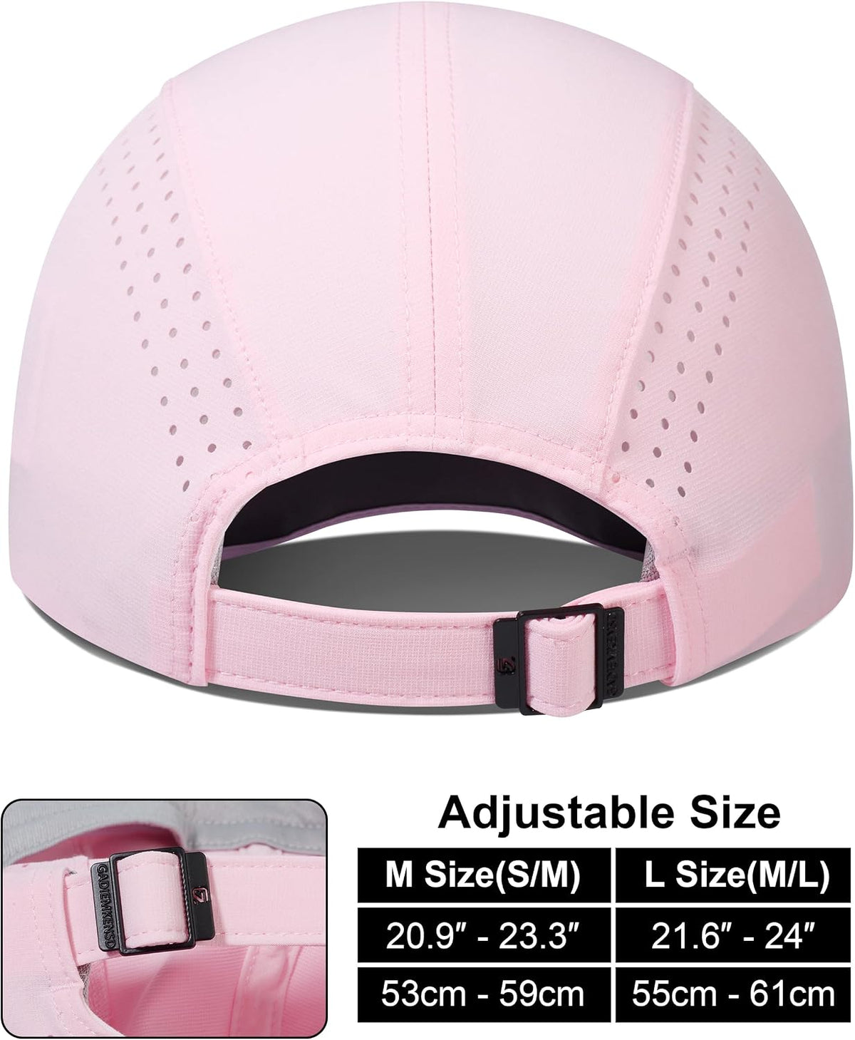 UPF 50+ Foldable Sport Cap, Breathable and Reflective, Unisex Design for Golf, Tennis, Running and Travel