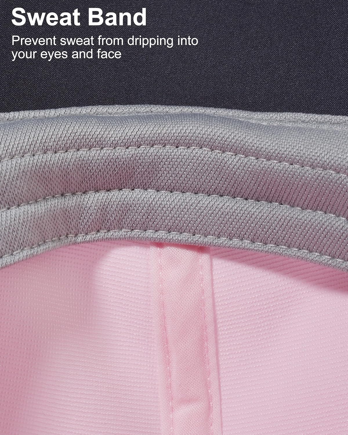 UPF 50+ Foldable Sport Cap, Breathable and Reflective, Unisex Design for Golf, Tennis, Running and Travel