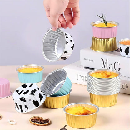 Mini Loaf Pans with Lids and Spoons, Mini Cake Pans for Baking Disposable