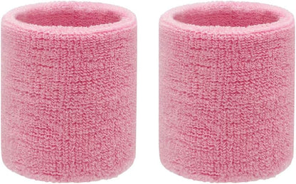 Sweatbands Sports Wristbands for Kids and Women - 3 inch Elastic Athletic Wrist Bands for Tennis, Basketball, Running, Working Out
