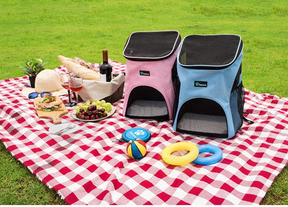 Cat Backpack Carrier for Small Dogs and Large Cats, Airline Approved