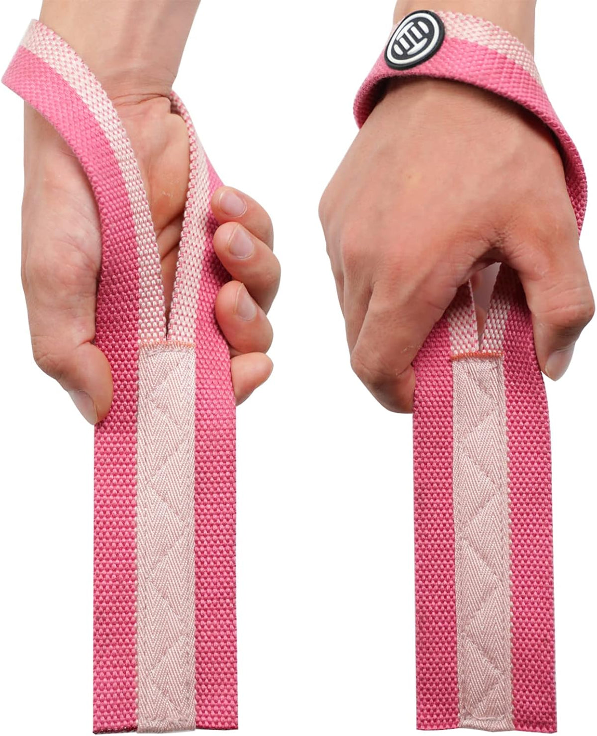 Weight Lifting Wrist Straps (Pair) for Olympic Weightlifting, Powerlifting, Strength Training - 12'' Wrist Straps - Men or Women