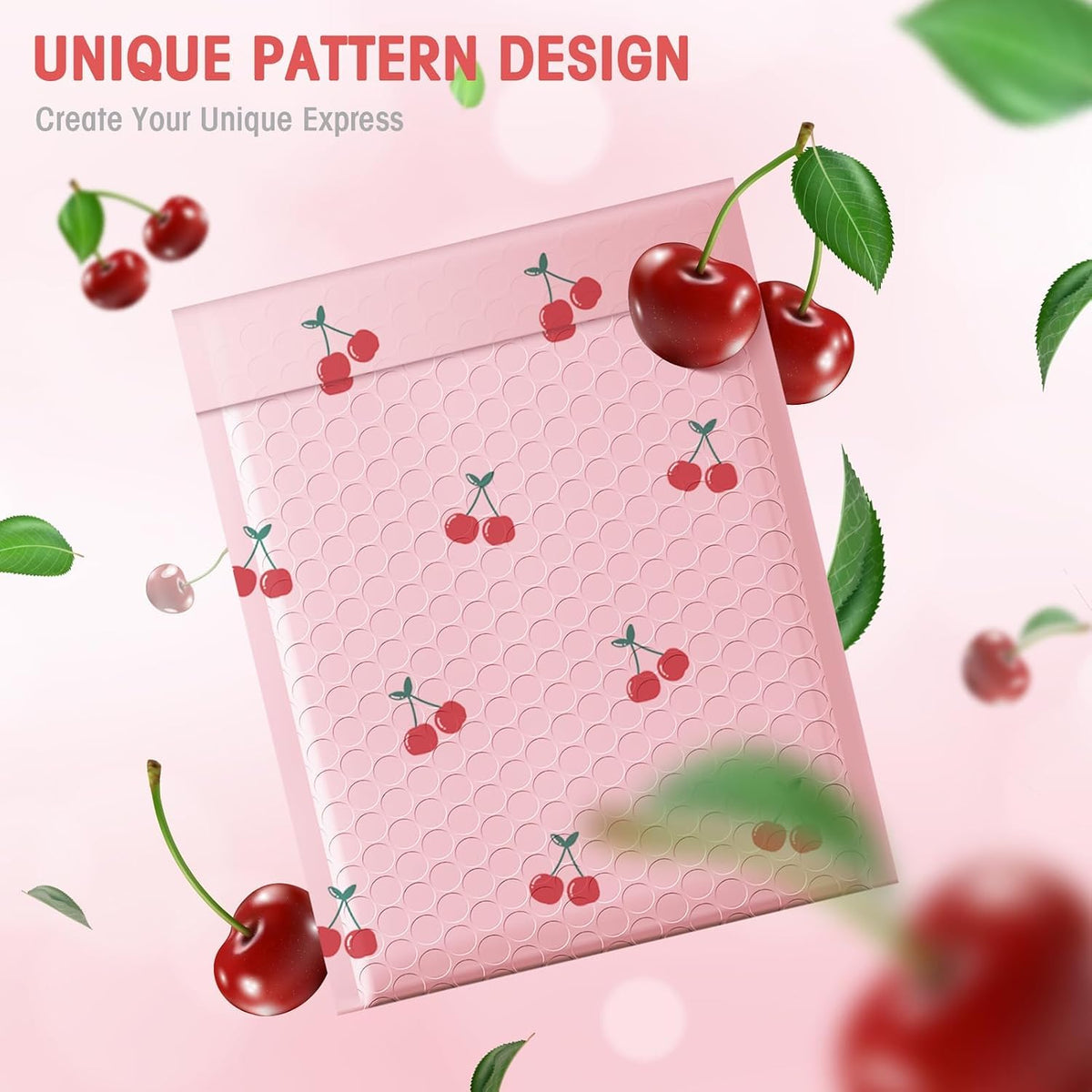 Bubble Mailers 6x10 25 Pack Pink Custom Designer Padded Envelopes
