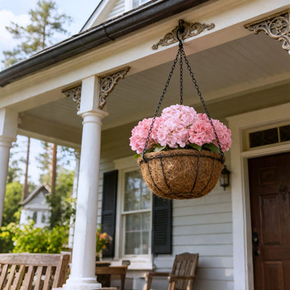 Artificial Flowers Fake Outdoor Hydrangea with Long Stem UV Resistant