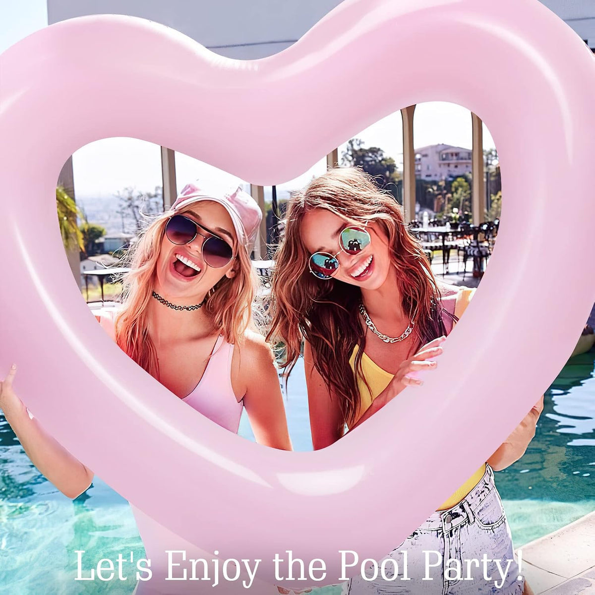 Pool Floats, Inflatable Pool Floaties for Adults