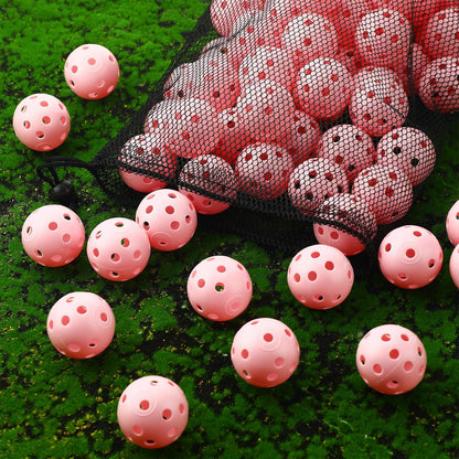 80 Pcs Practice Golf Balls Plastic 42mm