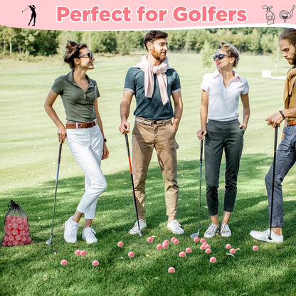 80 Pcs Practice Golf Balls Plastic 42mm