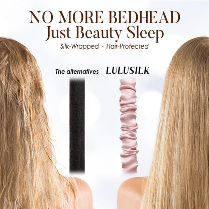 100% Mulberry Silk Sleep Eye Mask for Sleeping Women and Men, Pink