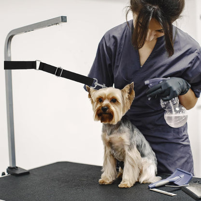 2 Pcs Grooming Loops for Dogs Pet Dog Grooming Arm Accessories Extension Straps Adjustable Secure and Stable Loop Extender Bathing Restraint Leashes for Dog Bathing