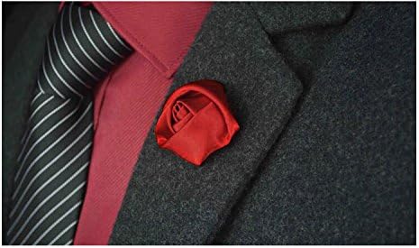 Gentleman's Essentials Premium Handmade Flower Lapel Pin Boutonniere