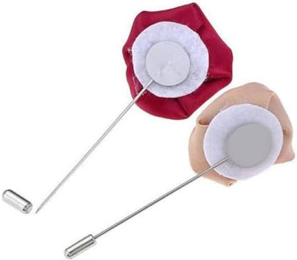 Gentleman's Essentials Premium Handmade Flower Lapel Pin Boutonniere