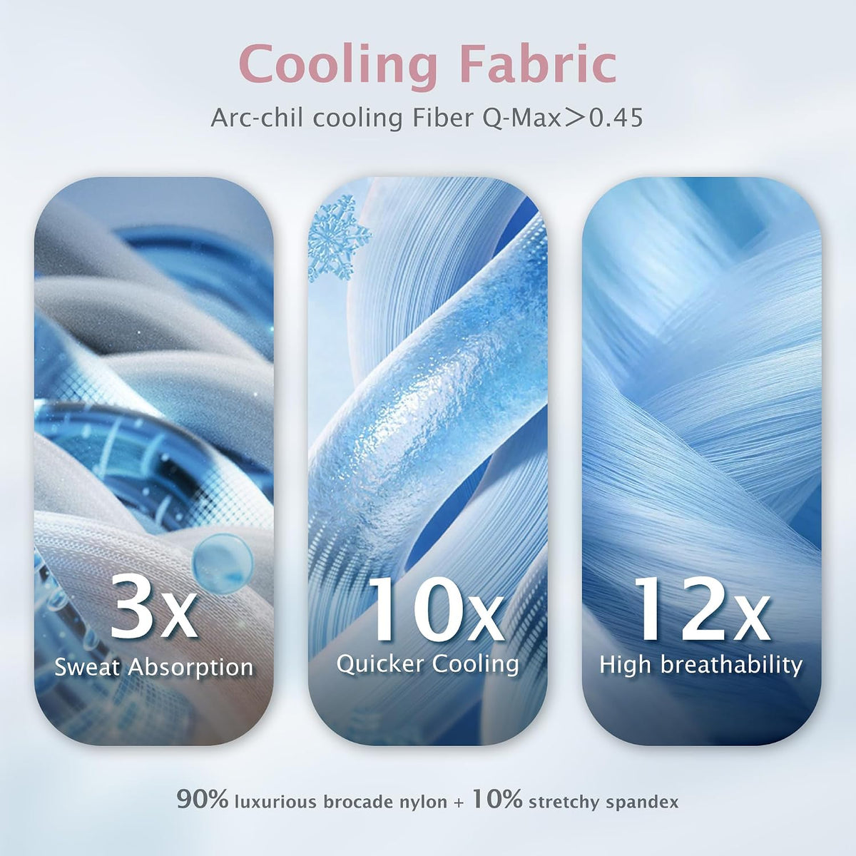 Cooling Comforter Queen Size Cool Blanket for Hot Sleepers (Pink)