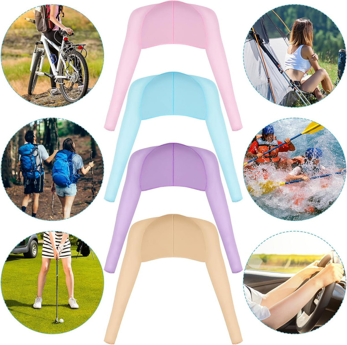 Cooling Shawl Arm Sleeve Protection Cool Shrug for Women Men Outdoor