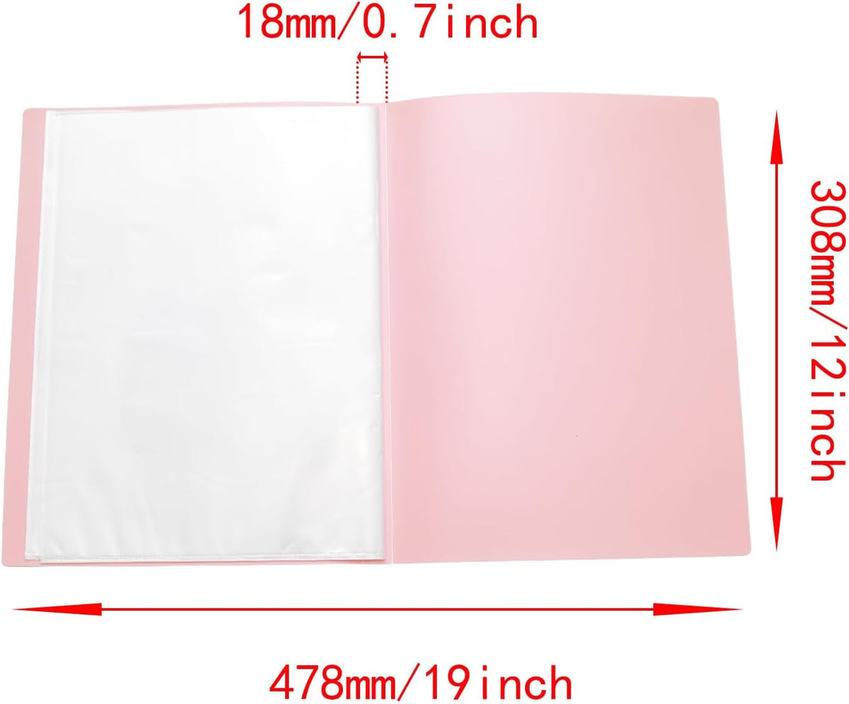 Document Organizer Folio, Binder, Pink
