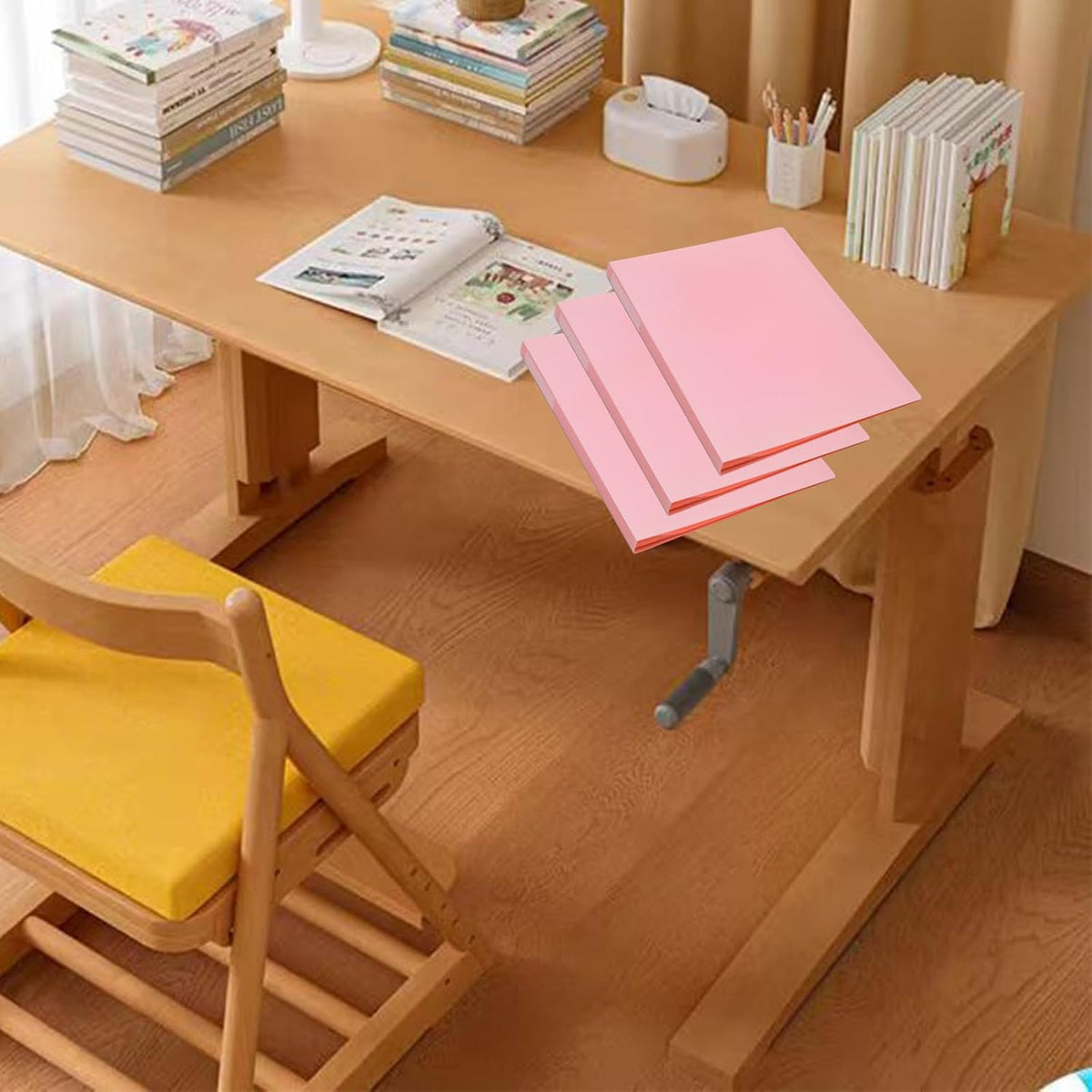 Document Organizer Folio, Binder, Pink