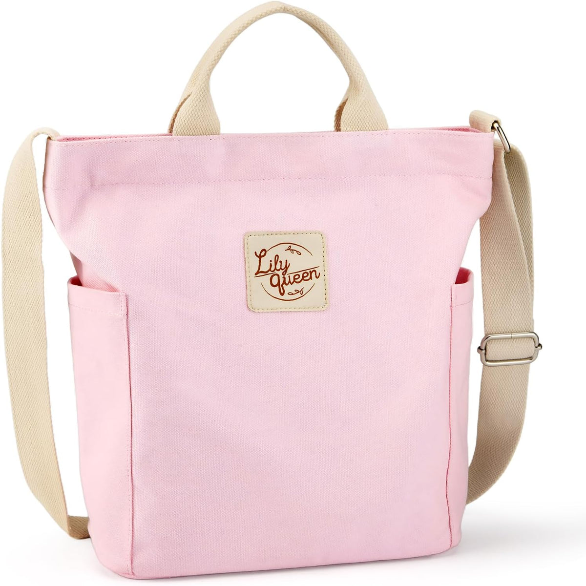 Women Canvas Tote Handbags Casual Shoulder Work Bag Crossbody