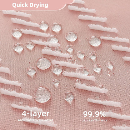 Pink Shower Curtain with Tassel Woven Fabric Boho Shower Curtain Cute Farmhouse Textured Tufted Chevron Striped 72 x 72 Bathroom Shower Curtain