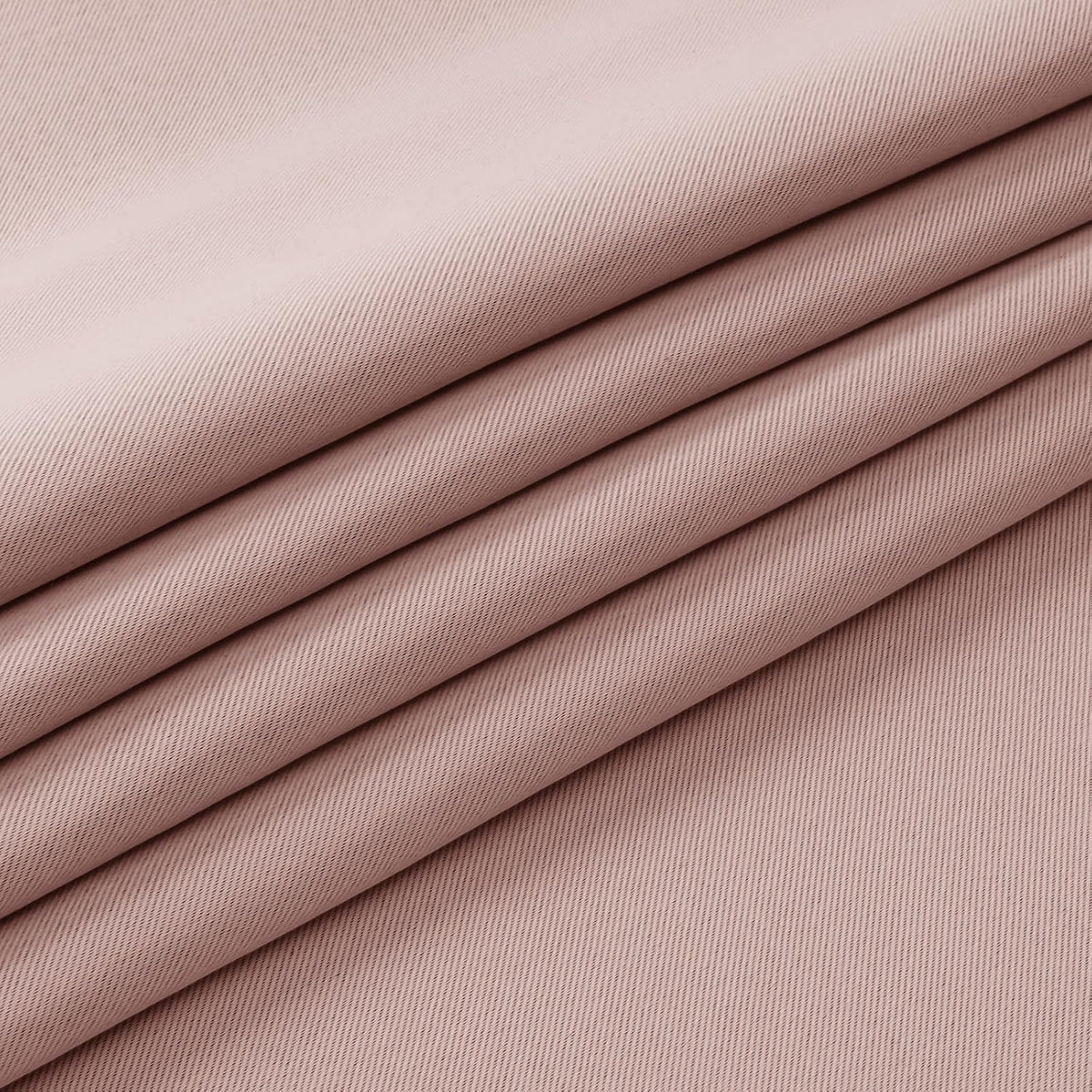 Blush Pink Valance for Window, Blackout Small Kitchen Curtain for Bedroom/Living Room, Rod Pocket Privacy Short Window Treatment Valance RV Bunk Panels, 60" Wx14 L