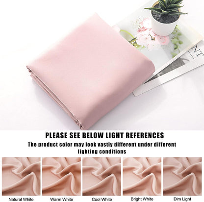 Body Pillow Cases Cover, Bamboo Rayon Pink Body Pillowcases with Zipper Closure, Cooling and Breathable Pillow Case for Hot Sleepers and Night Sweats, 20x54 inches