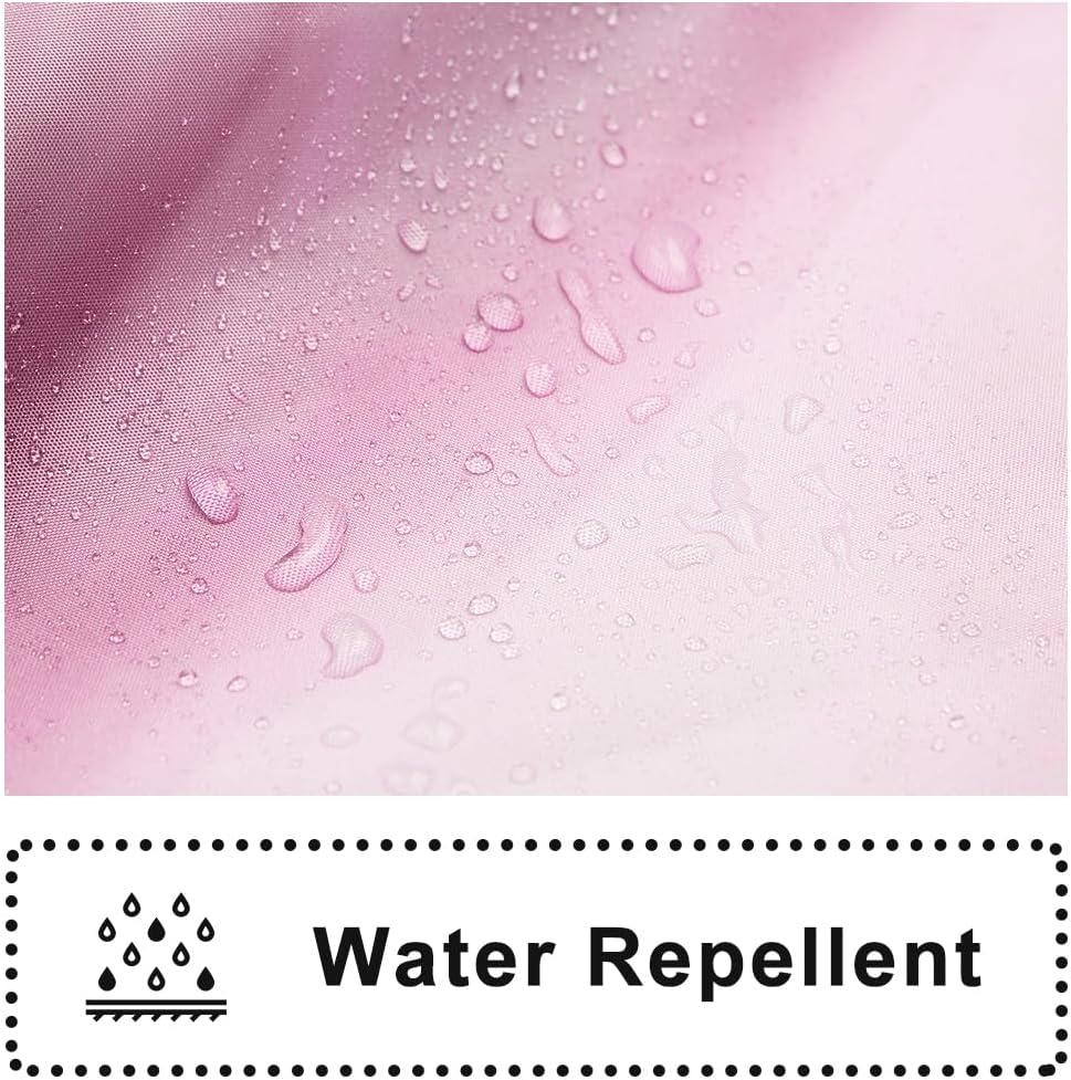 Pink Marble Stall Shower Curtain with Hooks 48x72 Inch