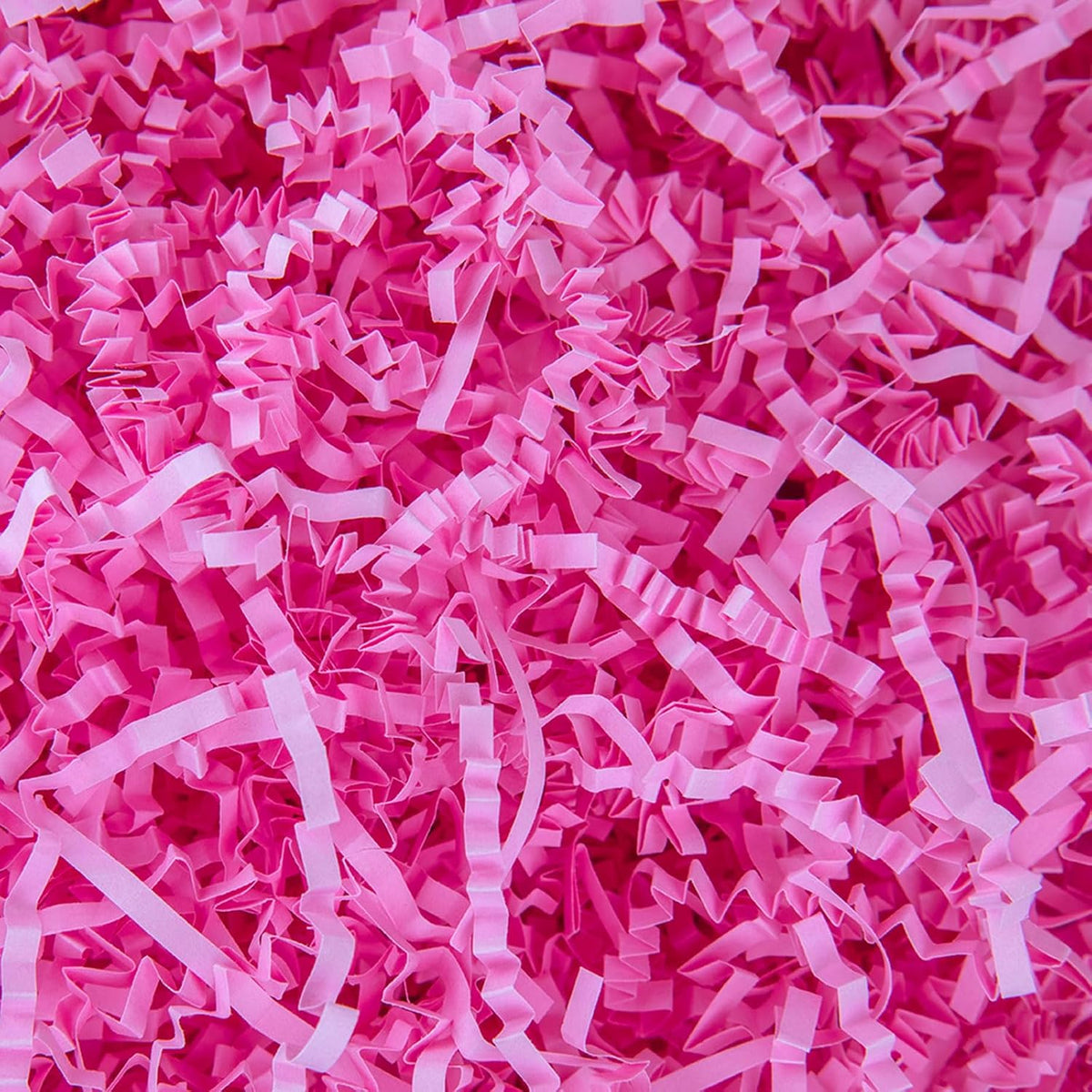 Crinkle Cut Paper Shred Filler Gift Cushion Streamer Pink