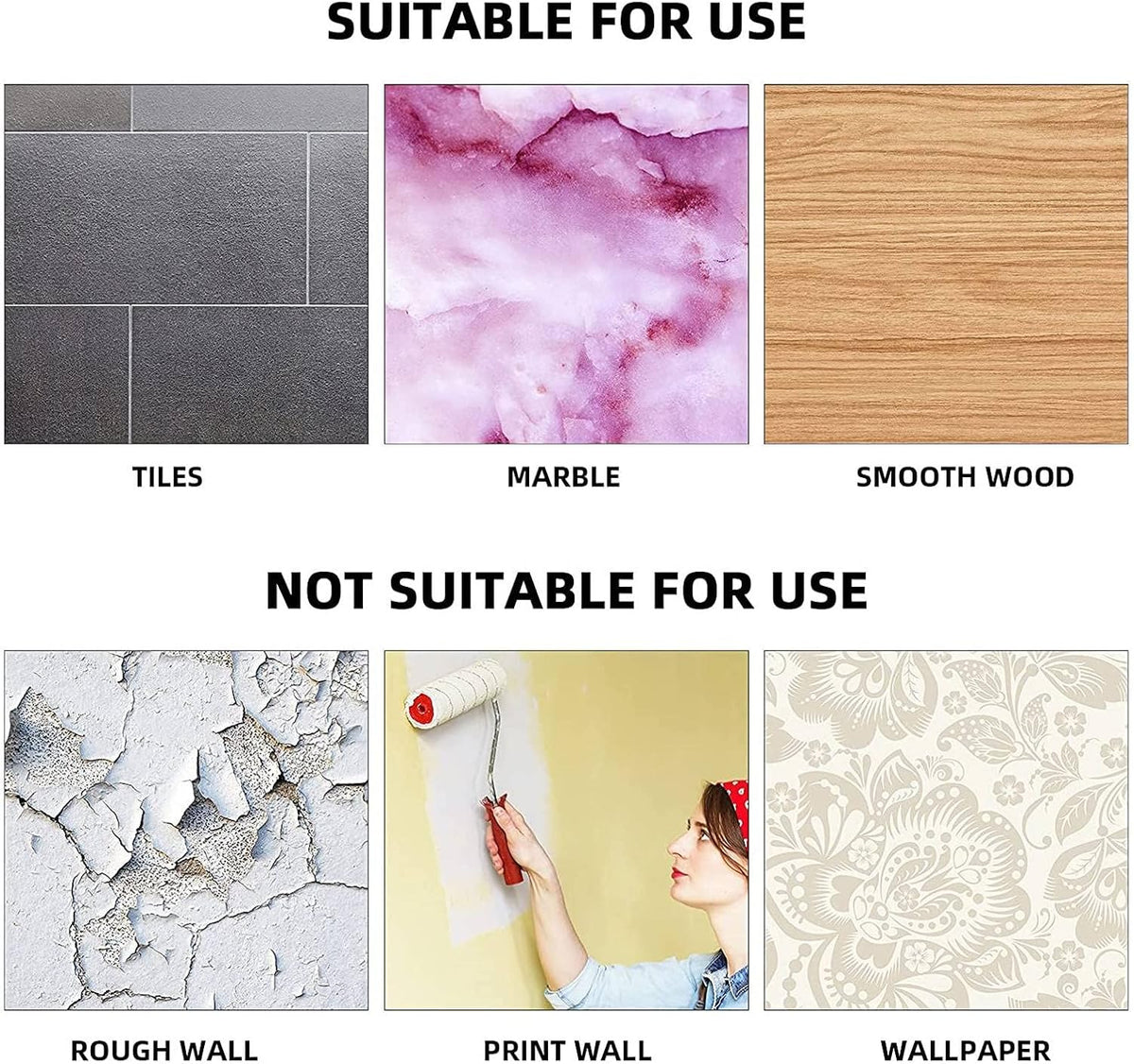 Pink Paper Towel Holder Self Adhesive or Drilling for Kitchen