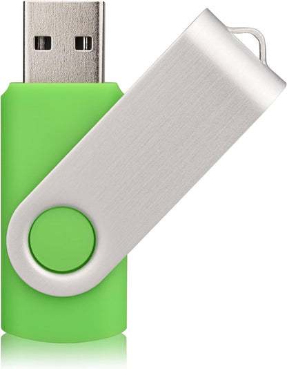 10 Pack 32GB Flash Drive USB Flash Drive USB 3.0 Thumb Drives USB Memory Stick 32 GB 3.0 Flash Drives Bulk (10 Mixed Colors: Black Blue Red Green Orange White Yellow Pink Purple Silver)