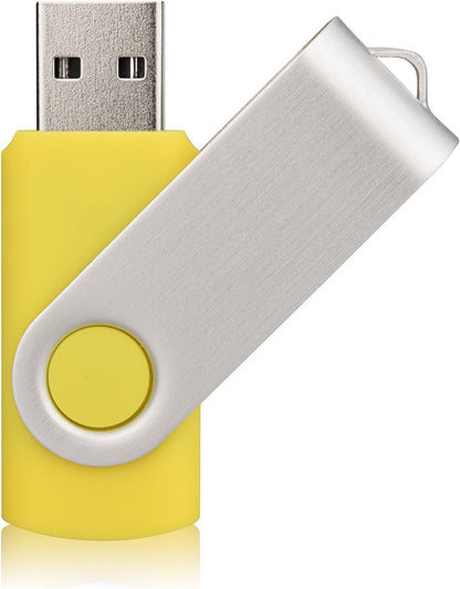 10 Pack 32GB Flash Drive USB Flash Drive USB 3.0 Thumb Drives USB Memory Stick 32 GB 3.0 Flash Drives Bulk (10 Mixed Colors: Black Blue Red Green Orange White Yellow Pink Purple Silver)