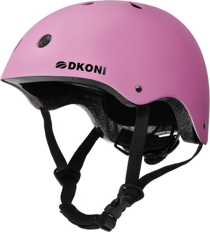 Kids Bike Helmet, Adjustable and Multi-Sport, from Toddler to Youth, 3 Sizes