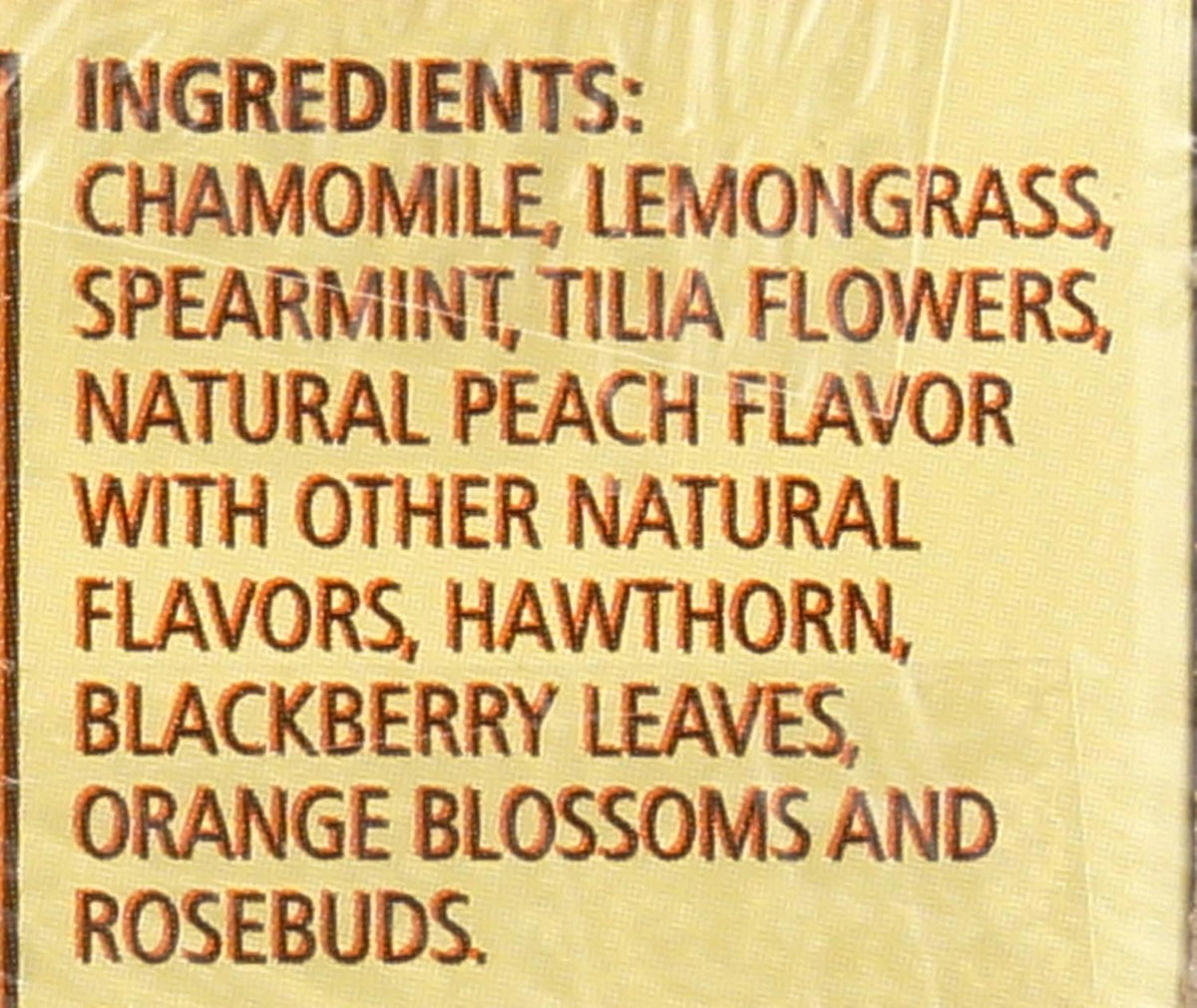 Herbal Tea, Sleepytime Peach, 20 ct
