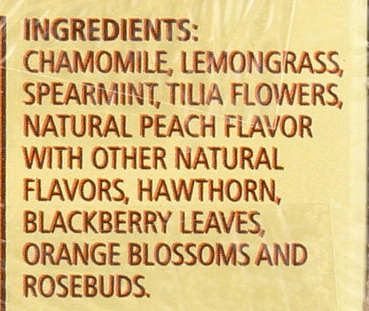 Herbal Tea, Sleepytime Peach, 20 ct