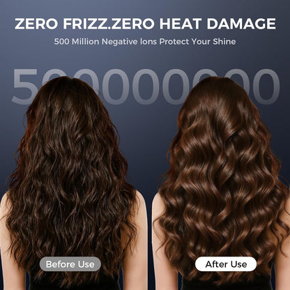 Infrared Hair Dryer for Women & Men, 160000 RPM Low Noise Blow Dryer, Professional Negative Ions Frizz Control & No Heat Damage, Brushless Motor Fast Drying for Home Travel Salon