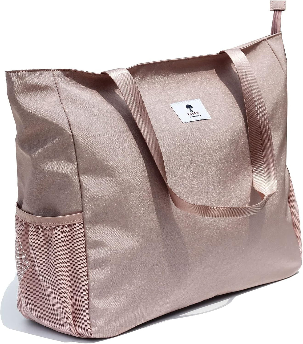 LARGE BEACH BAG Water Resistant Lightweight 20 inch Women Oversize Tote Bag for Gym Beach Travel Pool Yoga Nurse