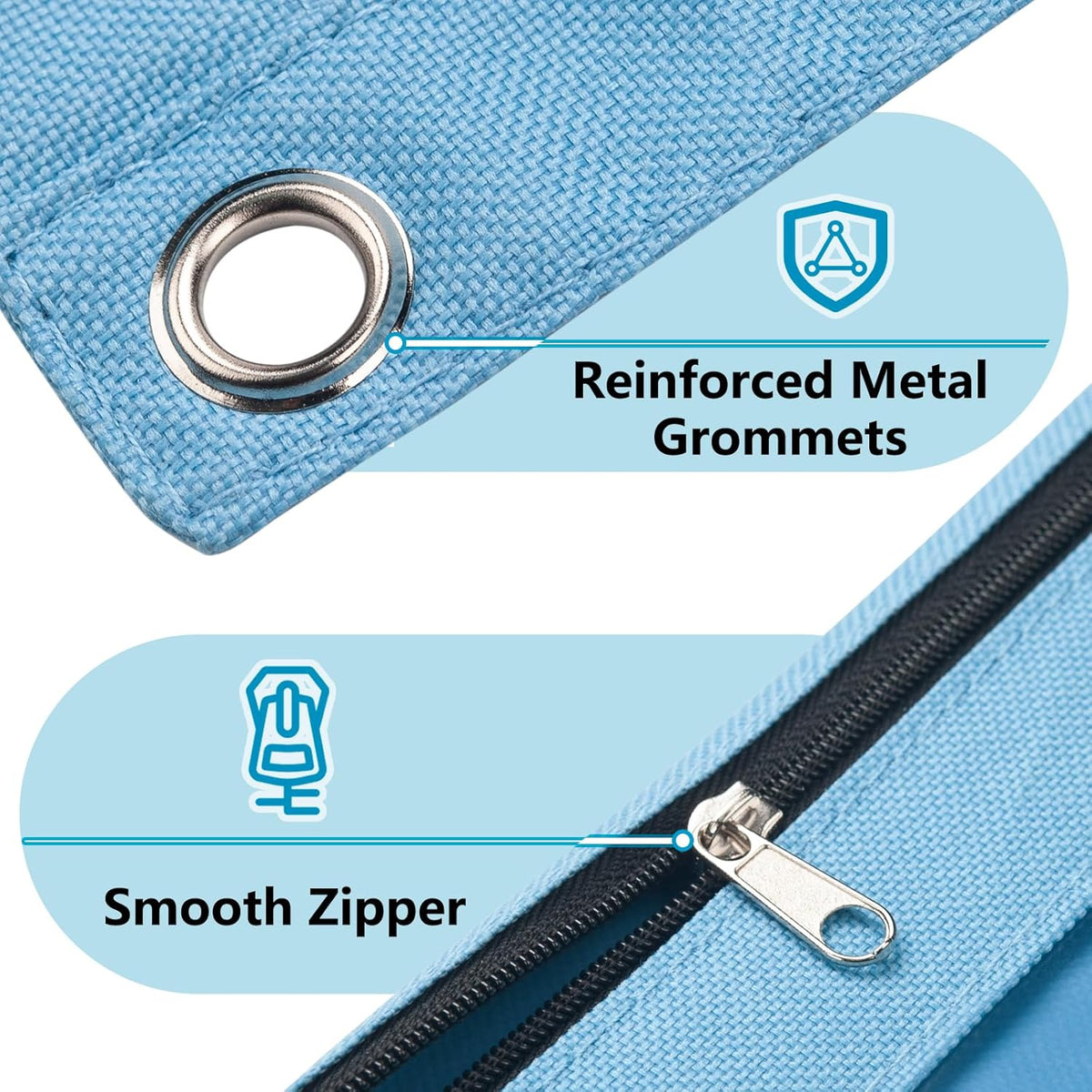 Pencil Pouch for 3 Ring Binder, Binder Pencil Case with Binder