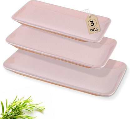 Ceramic Serving Platter,16"/14.3"/12.6" inch Serving Dishes