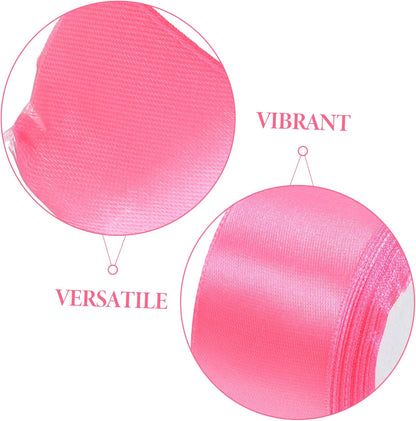 Peach Tape Roll Festive Craft Ribbon for Wrapping Packing Decorations Perfect for Events