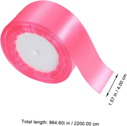Peach Tape Roll Festive Craft Ribbon for Wrapping Packing Decorations Perfect for Events