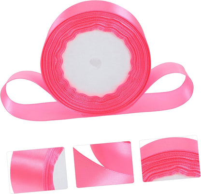 Peach Tape Roll Festive Craft Ribbon for Wrapping Packing Decorations Perfect for Events