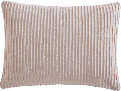 Channel Chenille Standard Sham, Blush