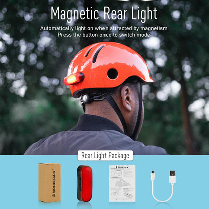 Bike Helmets for Adults Men Women,Mens/Womens Bicycle Helmet with Magnetic Light,Youth Boys/Girls Helmet, Kids Helmets for 4 Years+