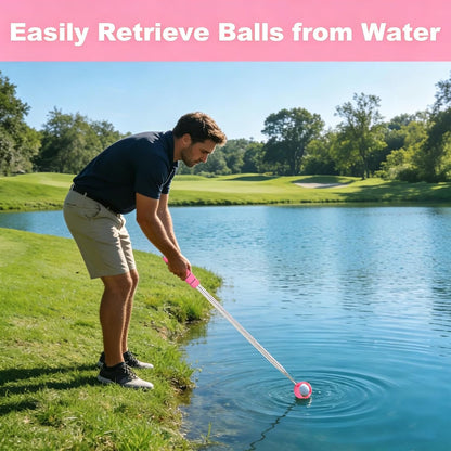 Golf Ball Retriever Telescopic, 9Ft, for Water & Golf Course