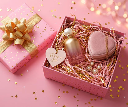 Crinkle Cut Paper Shred Filler Pink & Gold for Gift Wrapping & Basket Filling luxury Gift Box Filler Gift Basket Stuffing Shipping Packaging Craft Party Favor Bags - (4 oz) (Pink & Gold)