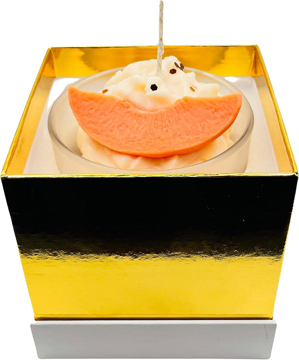 Jar candles, Aromatherapy Candles, Handmade, Strong Candles for Home 10 oz 50-60 Hour Burn, All Natural Soy, Non Toxic (Peaches and Cream)