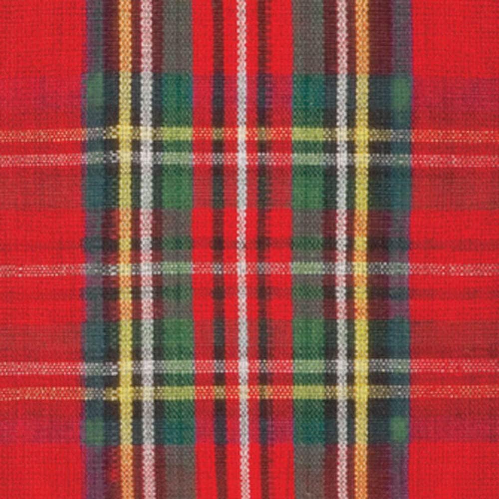 IHR Ideal Home Range Cocktail Napkins Disposable 3-Ply Paper Party Napkin Pack, 5" x 5", Classic Check Plaid, 20-Count