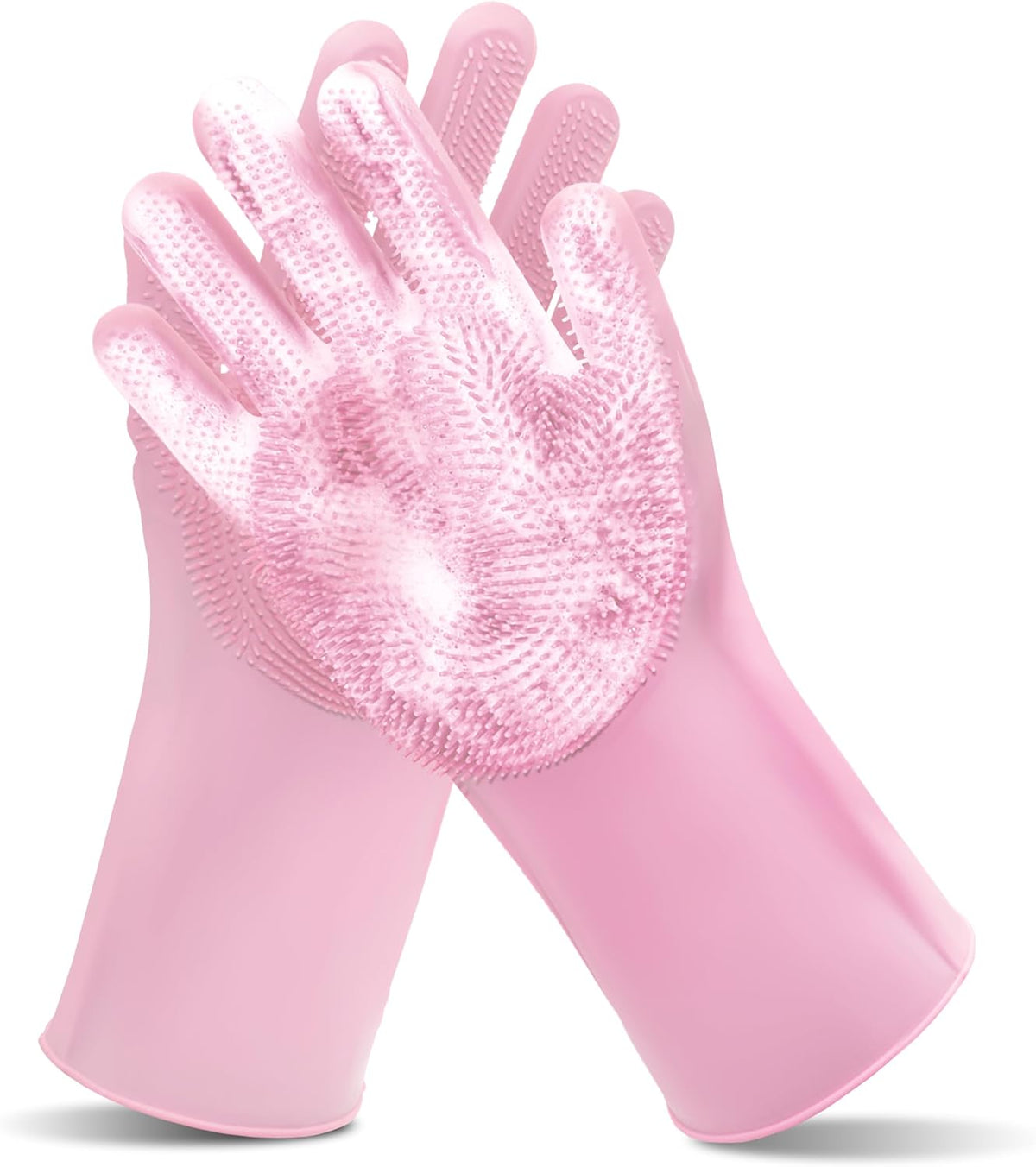 Pet Grooming Gloves—Dog Washing Gloves with High-Density Teeth