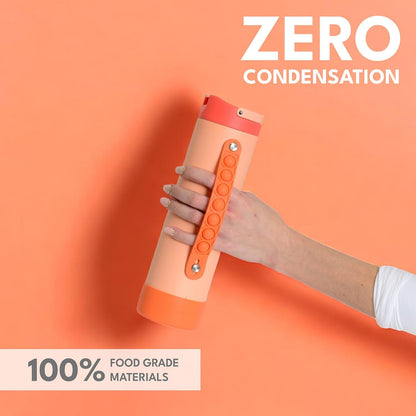 Iconic 20oz Kids Insulated Water Bottle w/Straw & Pop-It Handle