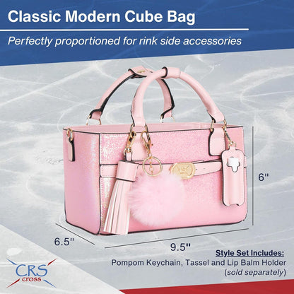Rink Side Tote Ice Skating Accessory Bag for Skate Essentials